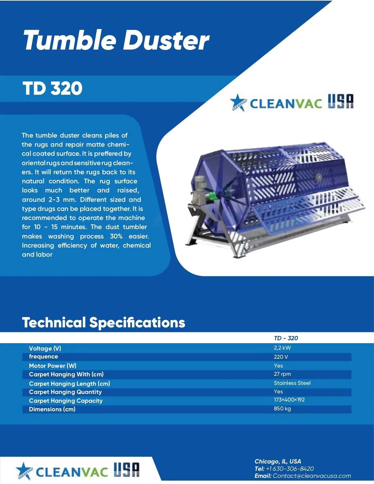 CleanVac Tumble Duster