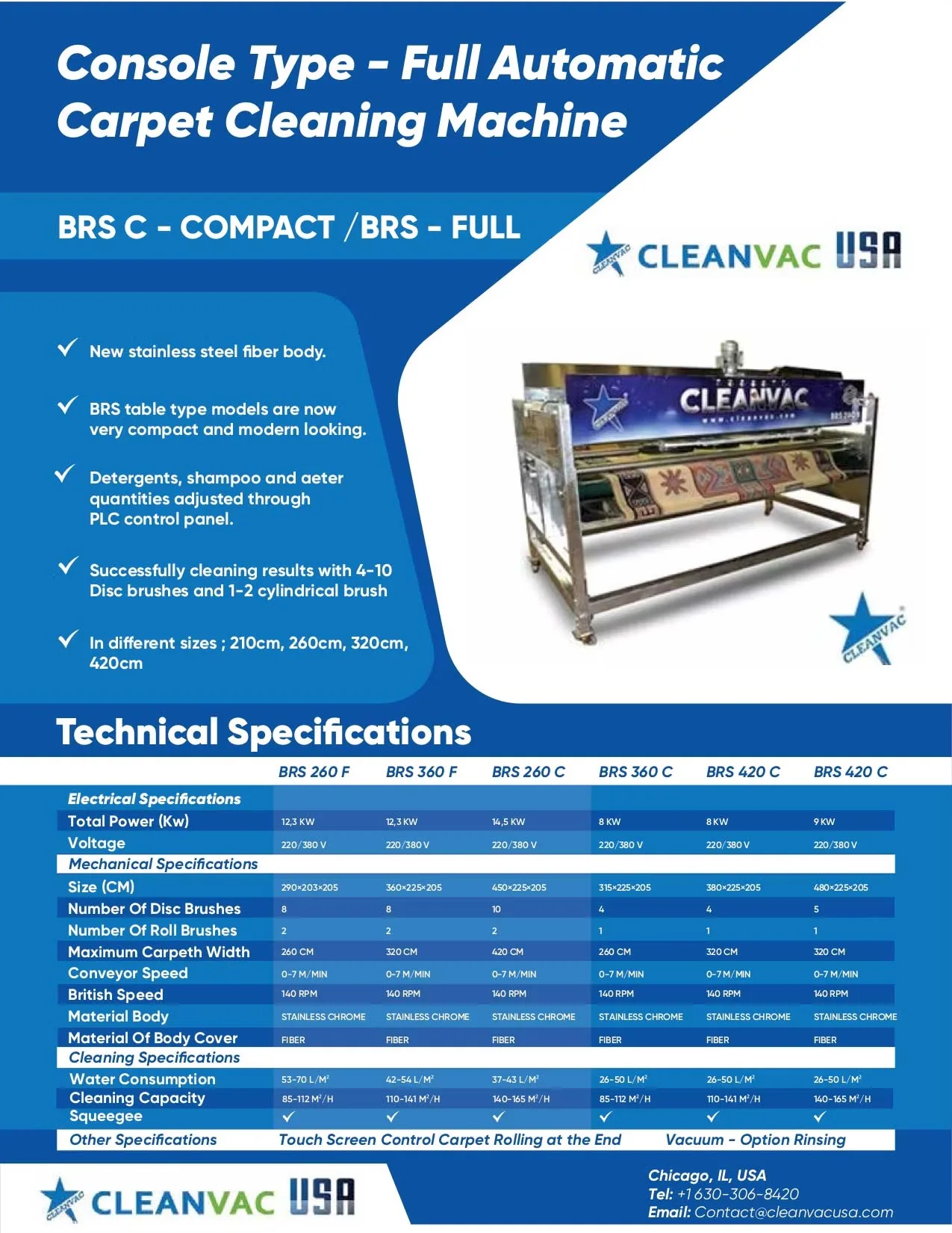 Console Type - Full Automatic Carpet Cleaning Machine