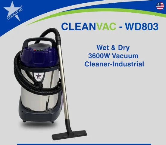 Industrial Wet and Dry Vacuum Cleaners
